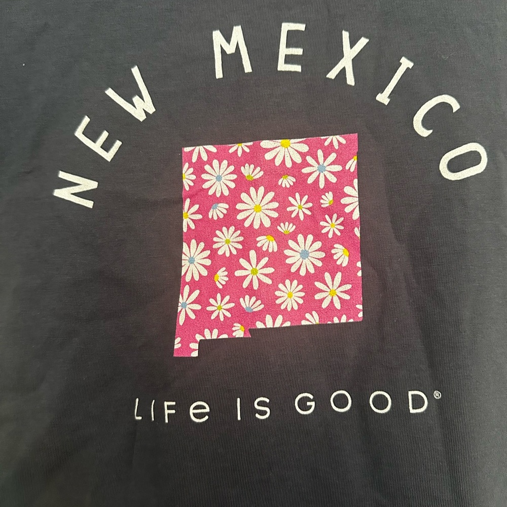 NWT Women's New Mexico Daisies Short Sleeve Crusher Tee - Picture 3 of 5